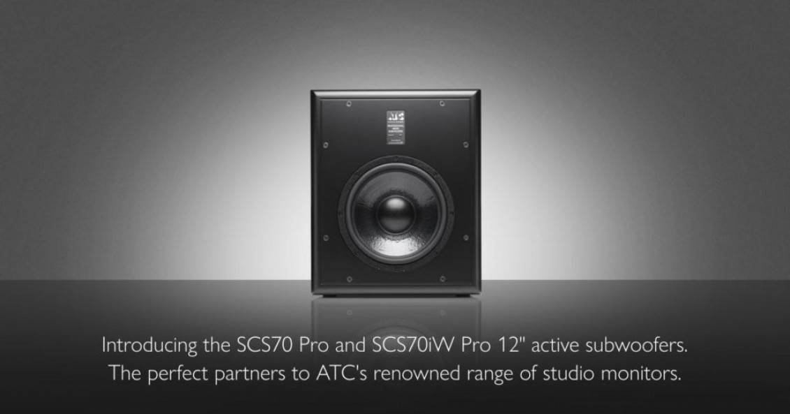ATC Launch SCS70 Pro and SCS70iW Pro 12″ Active Subwoofers