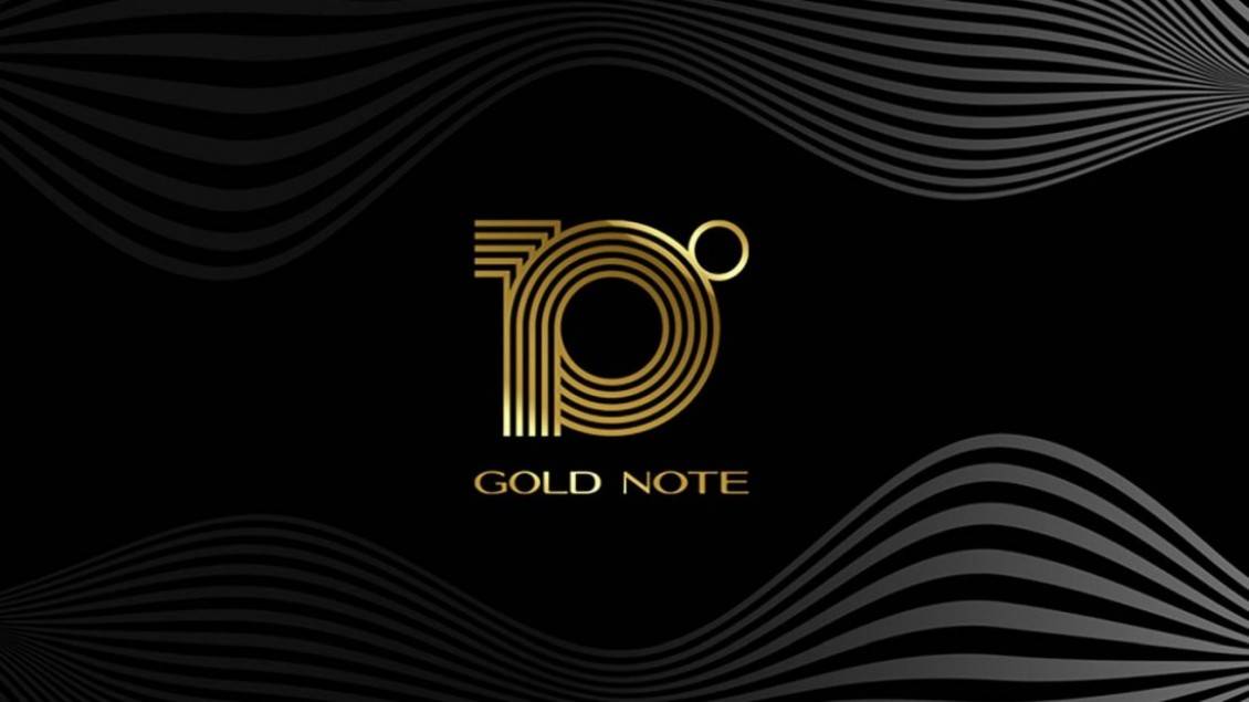 GOLD NOTE praznuje 10. obletnico ustanovitve