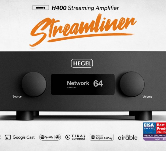 HEGEL H400 pretočni integrirani ojačevalnik > Recenzija v Stereophile