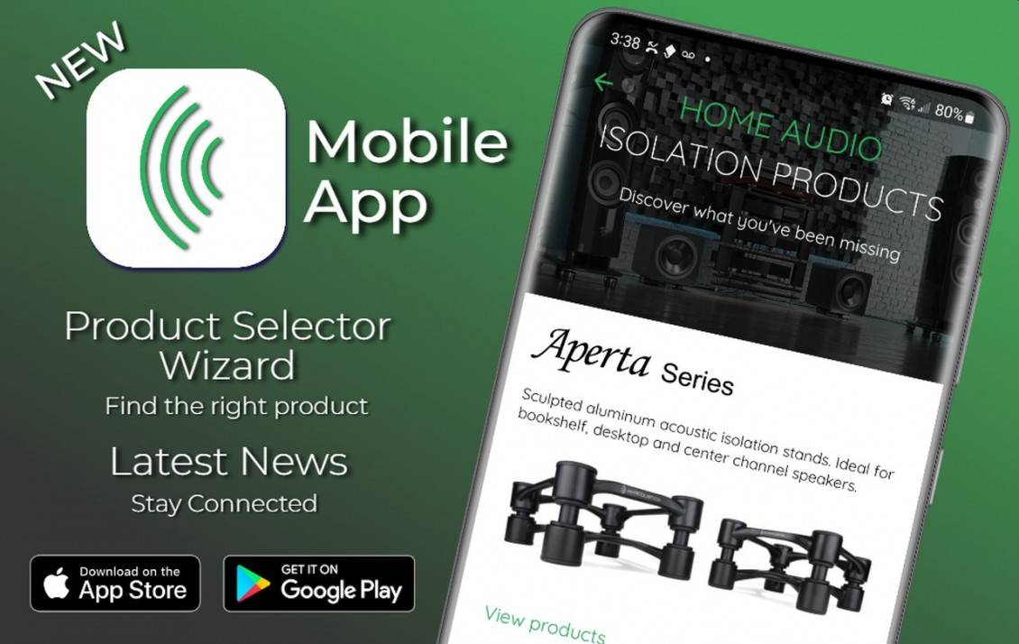 ISOACOUSTICS predstavlja mobilno aplikacijo IsoAcoustics za enostavno iskanje rešitev