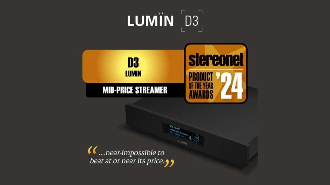 LUMIN D3 > Product of the year award 2024, Stereonet