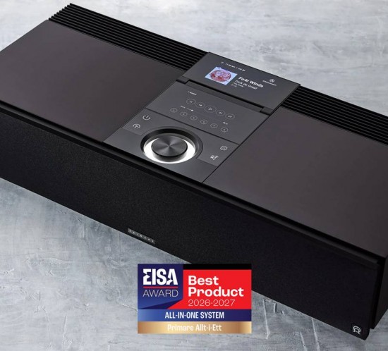 Prestižna nagrada EISA 2026–2027: Zakaj je PRIMARE ALLT-I-ETT postala nova merilna raven vse-v-enem hi-fi sistemov