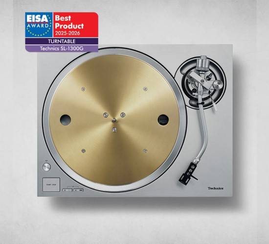 TECHNICS SL-1300G TURNTABLE > EISA AWARD 2025-2026
