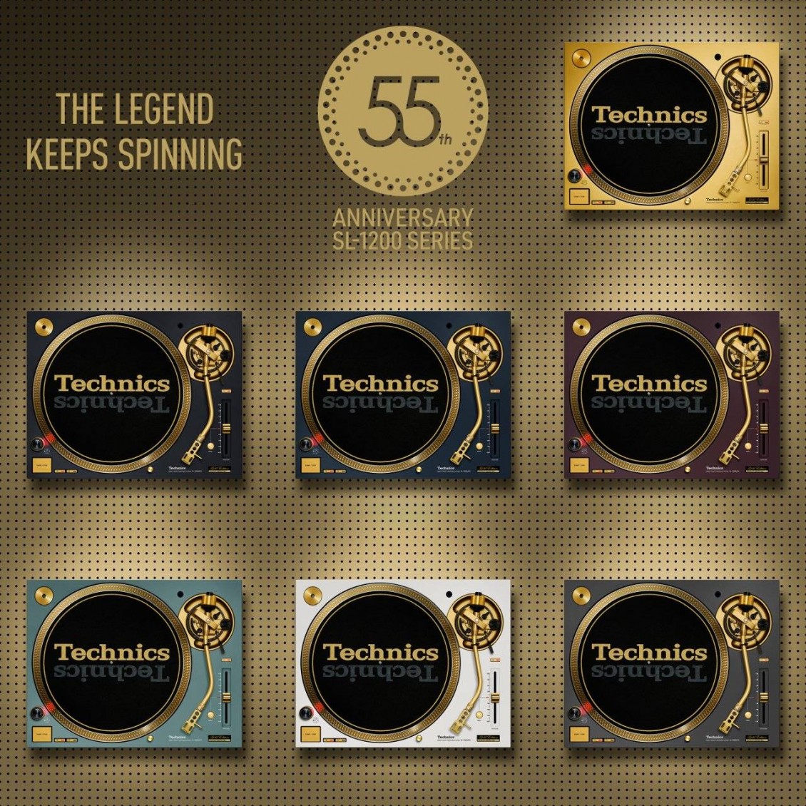 TECHNICS SL-1200M7G: Jubilejna edicija za 55 let legendarnega DJ gramofona TECHNICS SL-1200M7G: Jubilejna edicija za 55 let legendarnega DJ gramofona