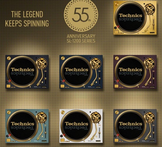 TECHNICS SL-1200M7G: Jubilejna edicija za 55 let legendarnega DJ gramofona