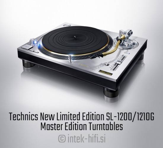 The Culmination of a Legend: TECHNICS Introduces the Limited Edition SL-1200GME and SL-1210GME - Master Edition Turntables