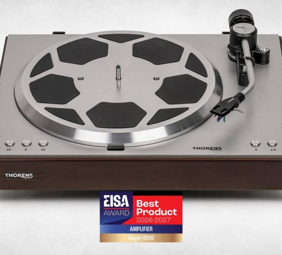 Prestižna nagrada EISA 2026–2027 za THORENS TD 404 DD: Popolno zavezništvo tradicije in direktnega pogona