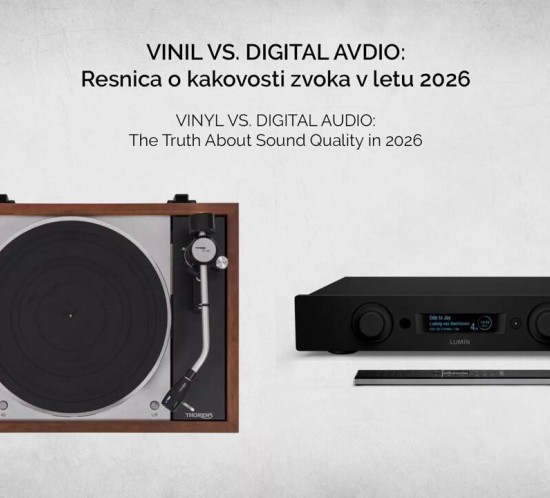 VINIL VS. DIGITAL AVDIO: Resnica o kakovosti zvoka v letu 2026