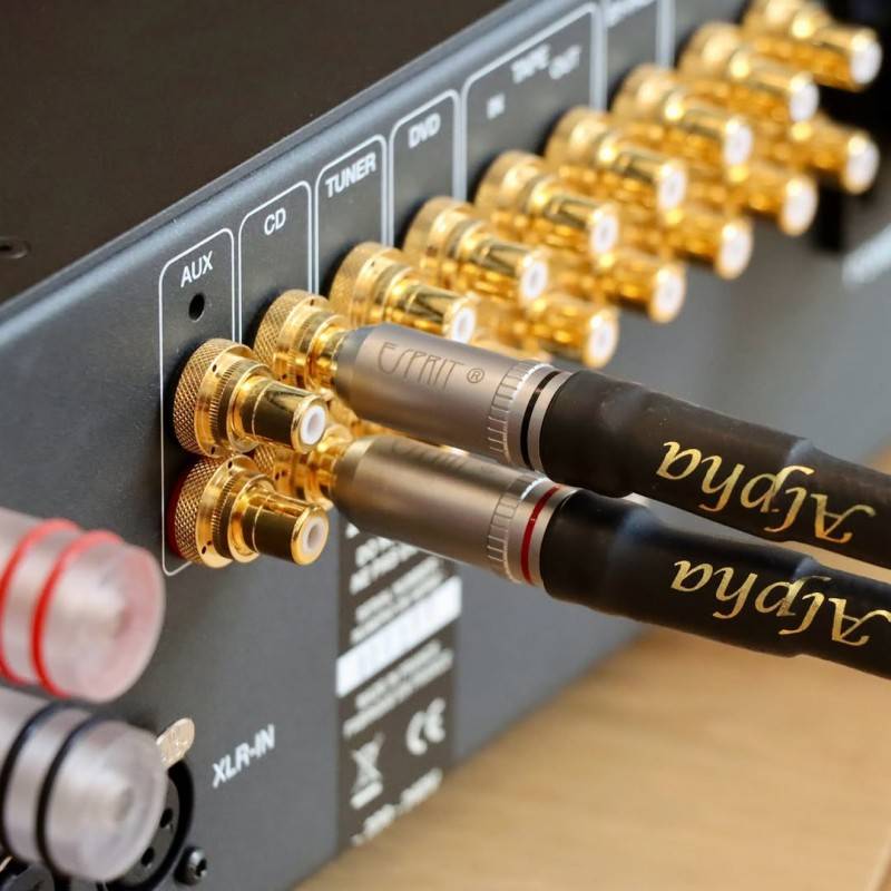 ALPHA Serija-Analogni avdio interkonekti, ESPRIT CABLES