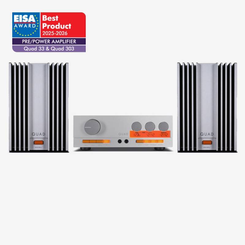 33 Predojačevalnik 303-Močnostni Ojačevalnik, QUAD