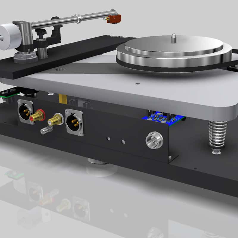 TD 1601 Gramofon-Jermenski pogon, THORENS